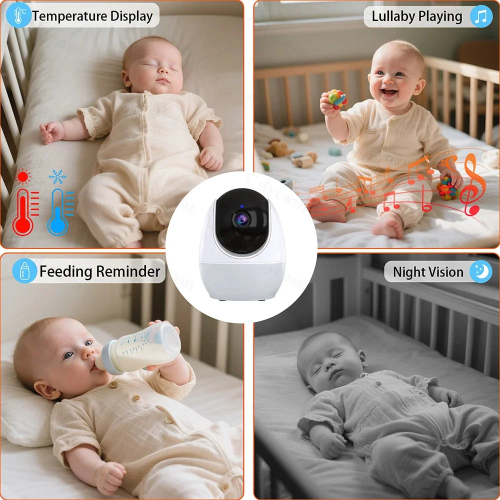 Lumina™ 4.3" Smart Baby Monitor - WiFi App & Dedicated HD Display