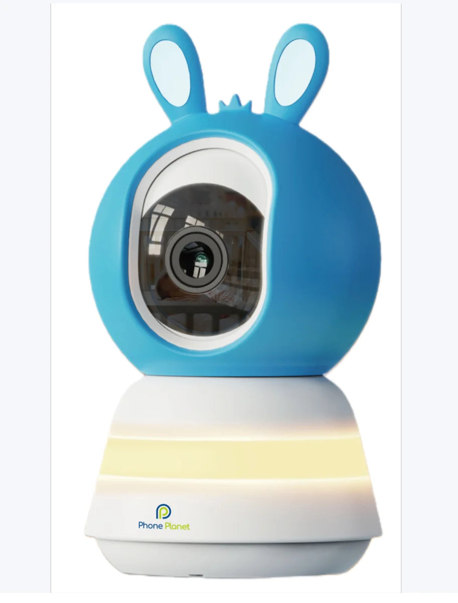 VRYNTO Dual-Band Smart Baby Monitor – 2.4G+5G HD WiFi Security Camera with AI Cry Detection & Panoramic View