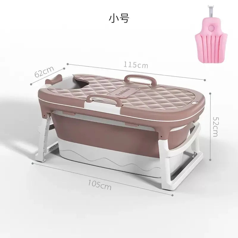 Vrynto Premium Portable Folding Bathtub – Full Body Collapsible Home Spa