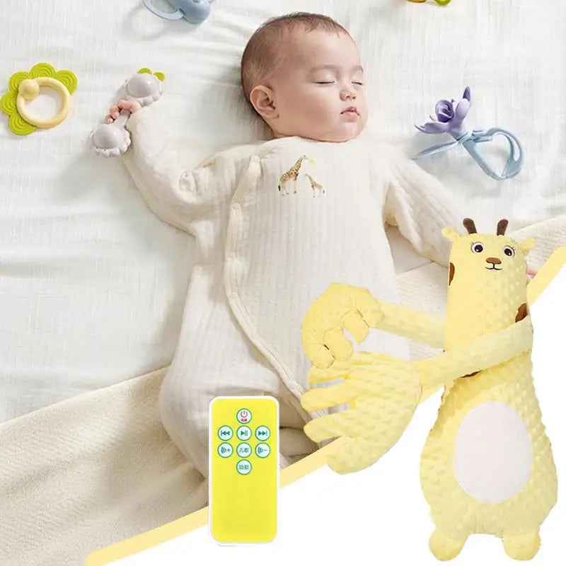 Smart Soothing Baby Anti-Startle Sleeping Pillow with Remote Control