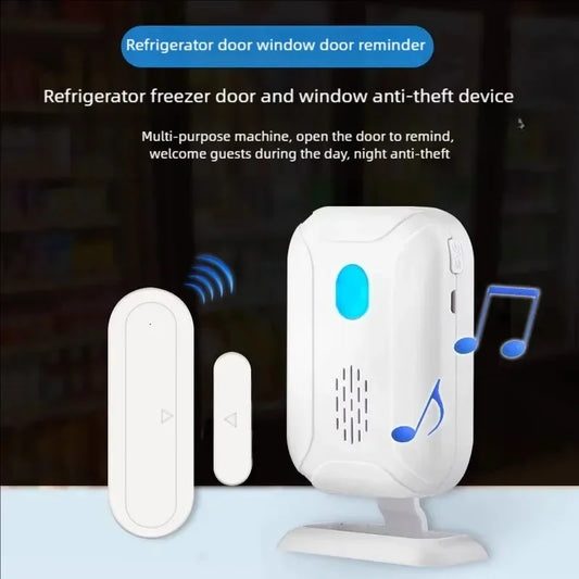 Pro Wireless Door & Window Security Alarm - 113dB Loud Anti-Theft Sensor