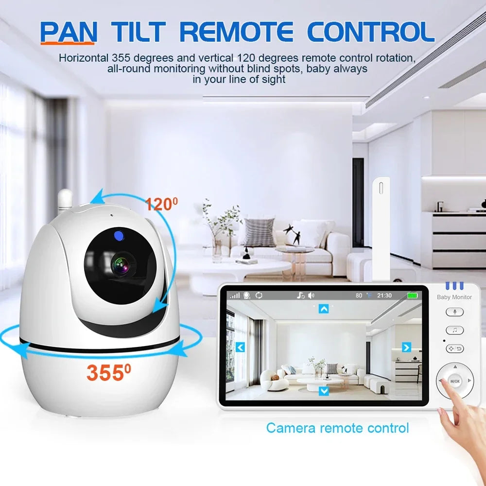 VRYNTO 5" Video Baby Monitor –