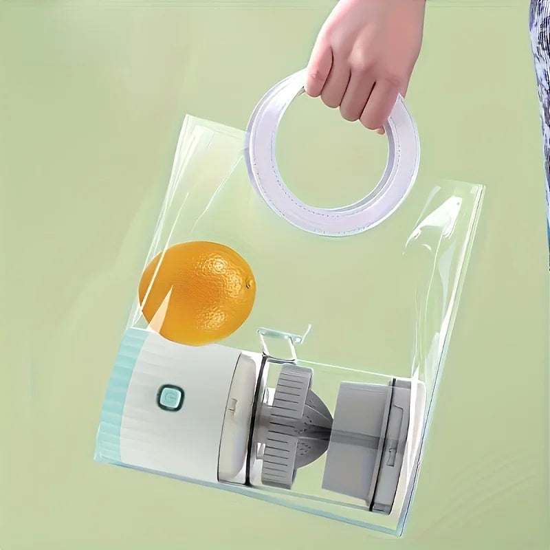 عصارة الحمضيات الكهربائية المحمولة – استمتع بعصير طازج بضغطة زر! 🍊🍋
