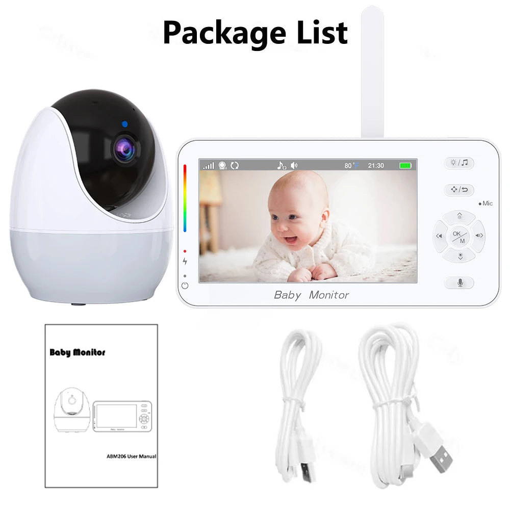 Lumina™ 4.3" Smart Baby Monitor - WiFi App & Dedicated HD Display