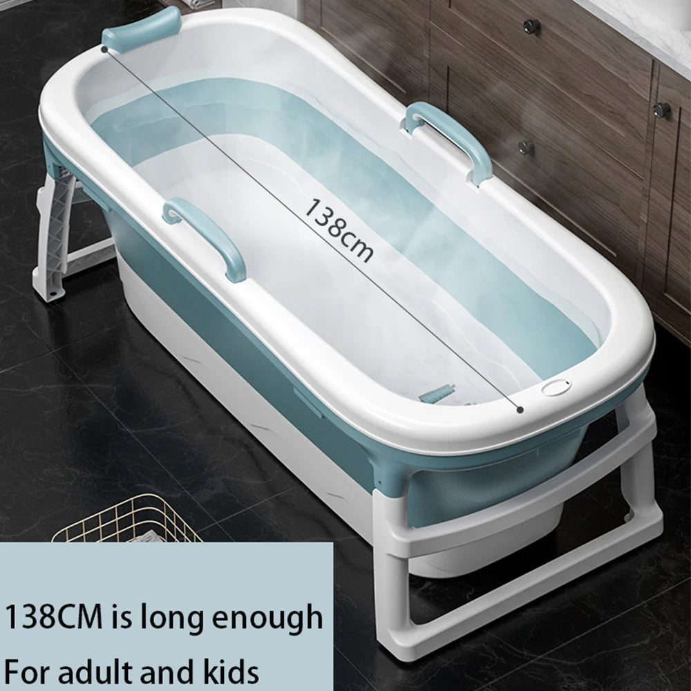 Vrynto Premium Portable Folding Bathtub – Full Body Collapsible Home Spa