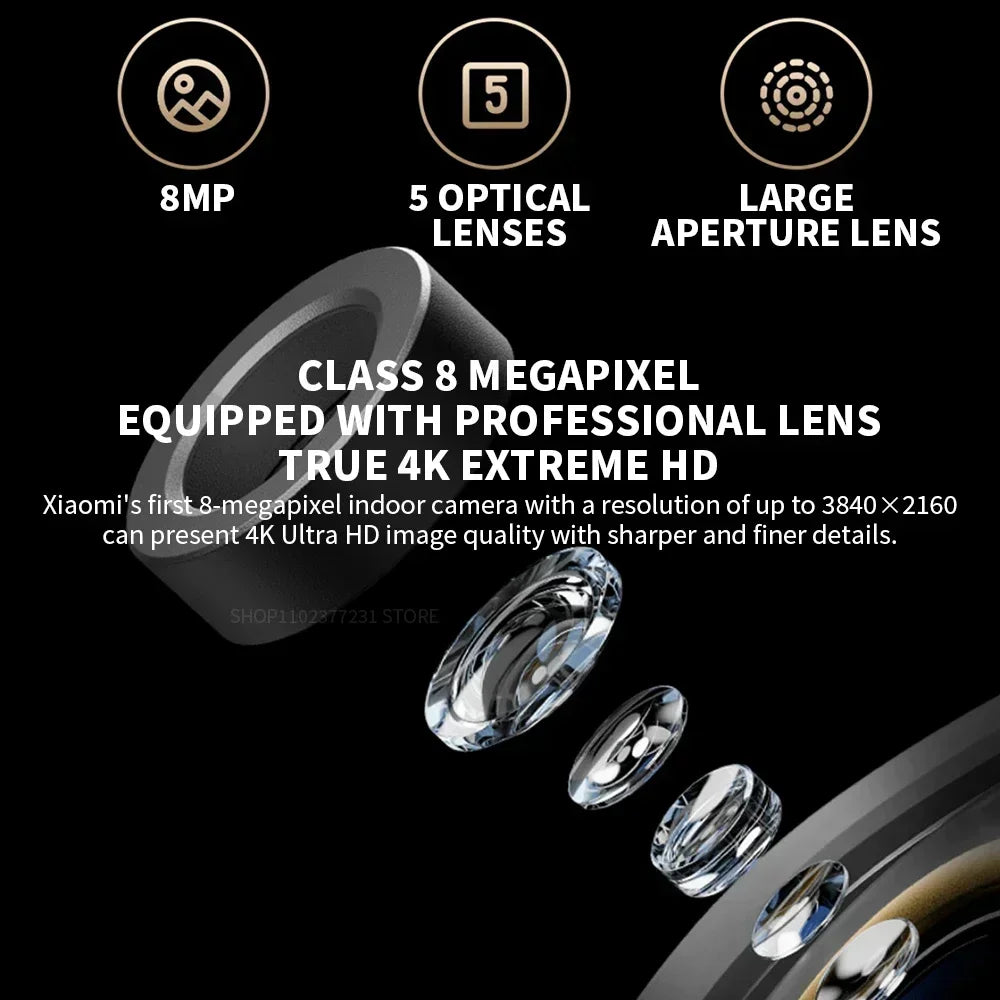 VRYNTO™ Xiaomi Smart Camera C700 – True 4K Ultra HD Security with 8MP Resolution