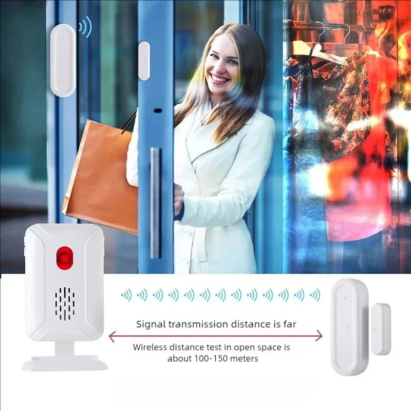 Pro Wireless Door & Window Security Alarm - 113dB Loud Anti-Theft Sensor