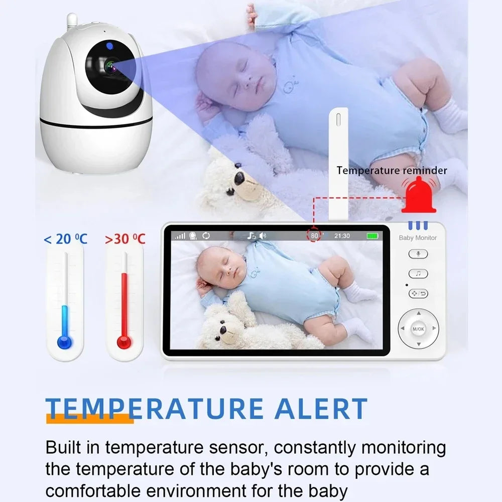 VRYNTO 5" Video Baby Monitor –