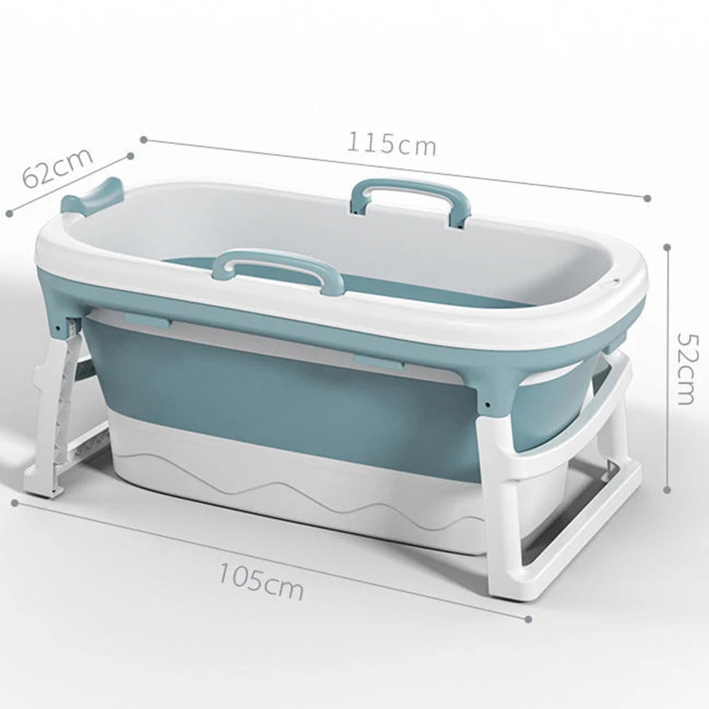 Vrynto Premium Portable Folding Bathtub – Full Body Collapsible Home Spa