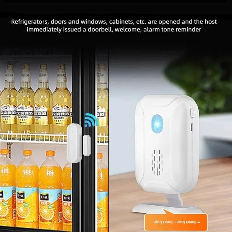Pro Wireless Door & Window Security Alarm - 113dB Loud Anti-Theft Sensor