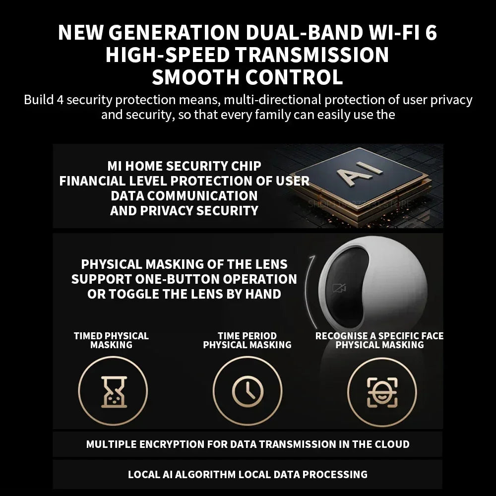 VRYNTO™ Xiaomi Smart Camera C700 – True 4K Ultra HD Security with 8MP Resolution